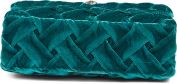 Mini Kensington Velvet Shoulder Bag