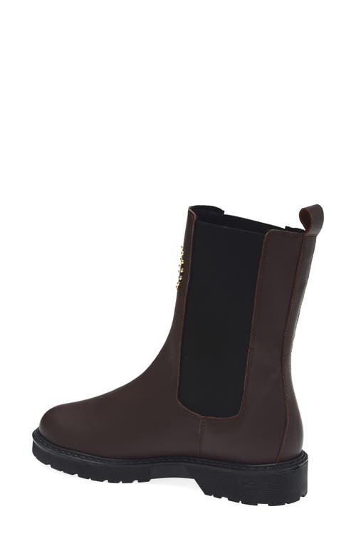 Valentino By Mario Valentino Senna Lug Sole Boot In Brown