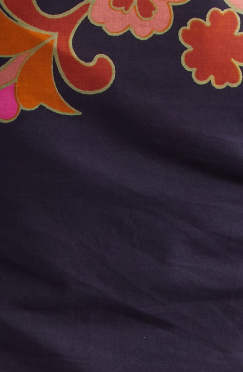 Zimmermann Floral Raw Hem Cotton Sarong, Alternate, color, 