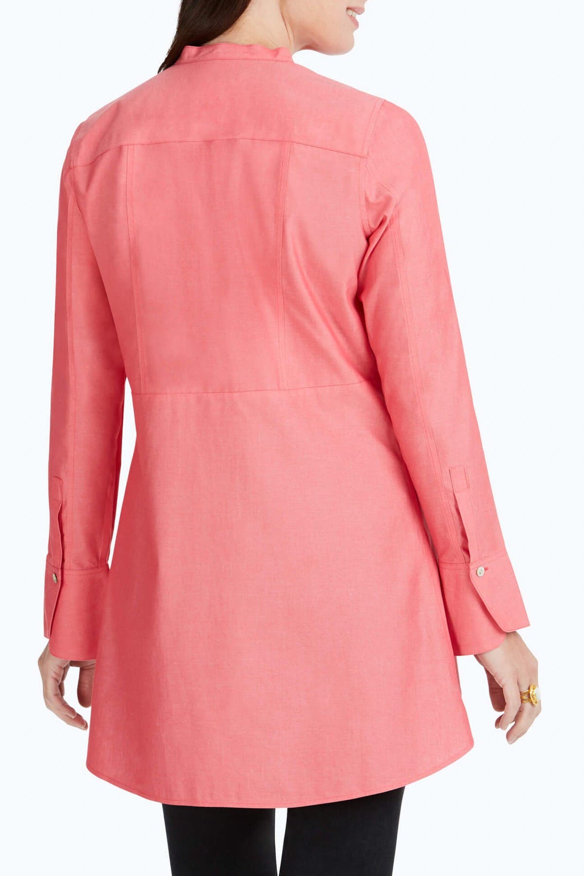 Foxcroft Cally Non-Iron Pinpoint Tunic (Women) | Nordstromrack
