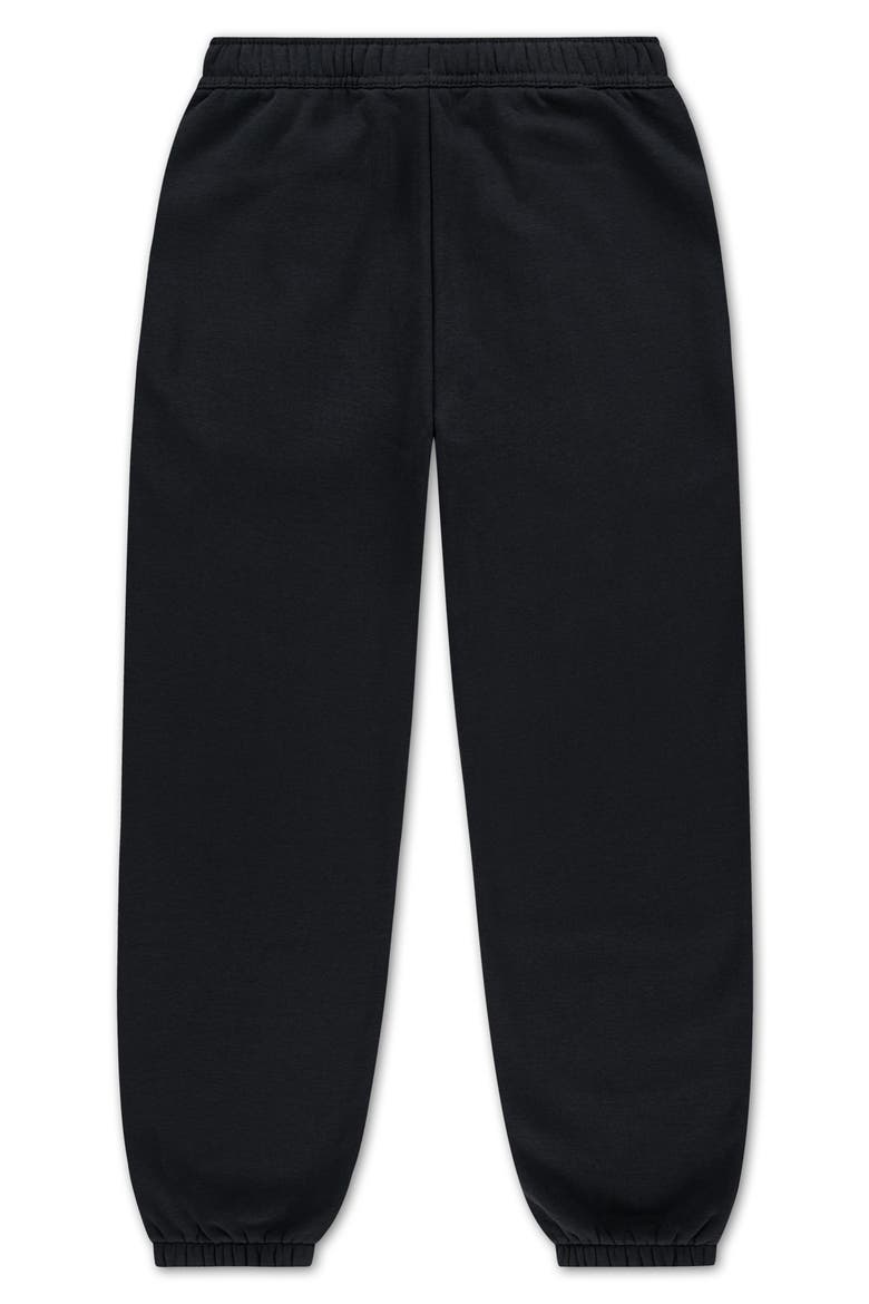 Kids' Jumpman Club Pleated Fleece Sweatpants, Alternate, color, OFF NOIR