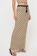 LSPACE La Bianca Open Stitch Cotton Cover-Up Skirt