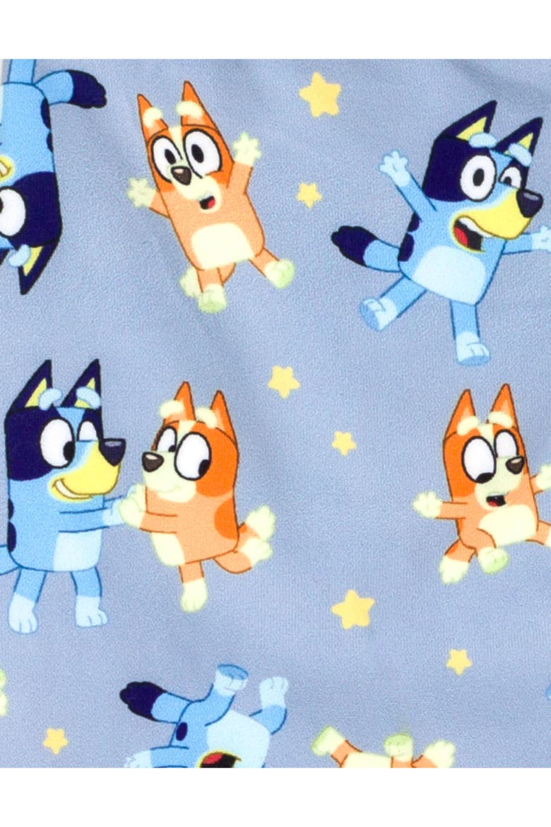Fleece Sweatshirt and Leggings Set, Alternate, color, Gold Blue Bluey Bingo