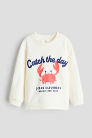 H&M Motif-detail Sweatshirt