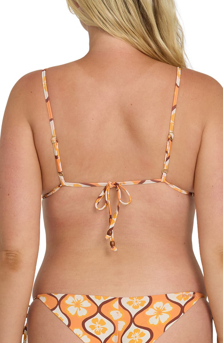 Billabong Sol Groove Slide Triangle Bikini Top, Alternate, color, 