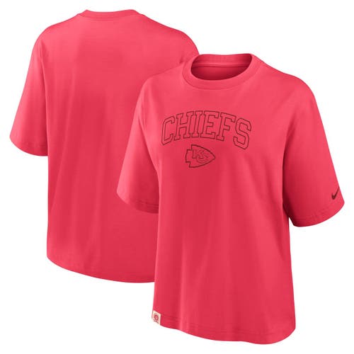 Nike Kansas City Chiefs Arch Boxy Women's Nfl T-shirt