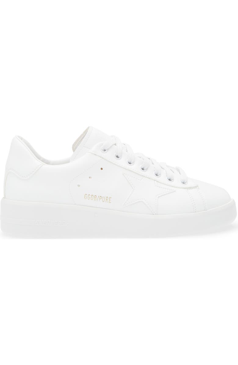 Golden Goose Pure Star Low Top Sneaker, Alternate, color, Optic White