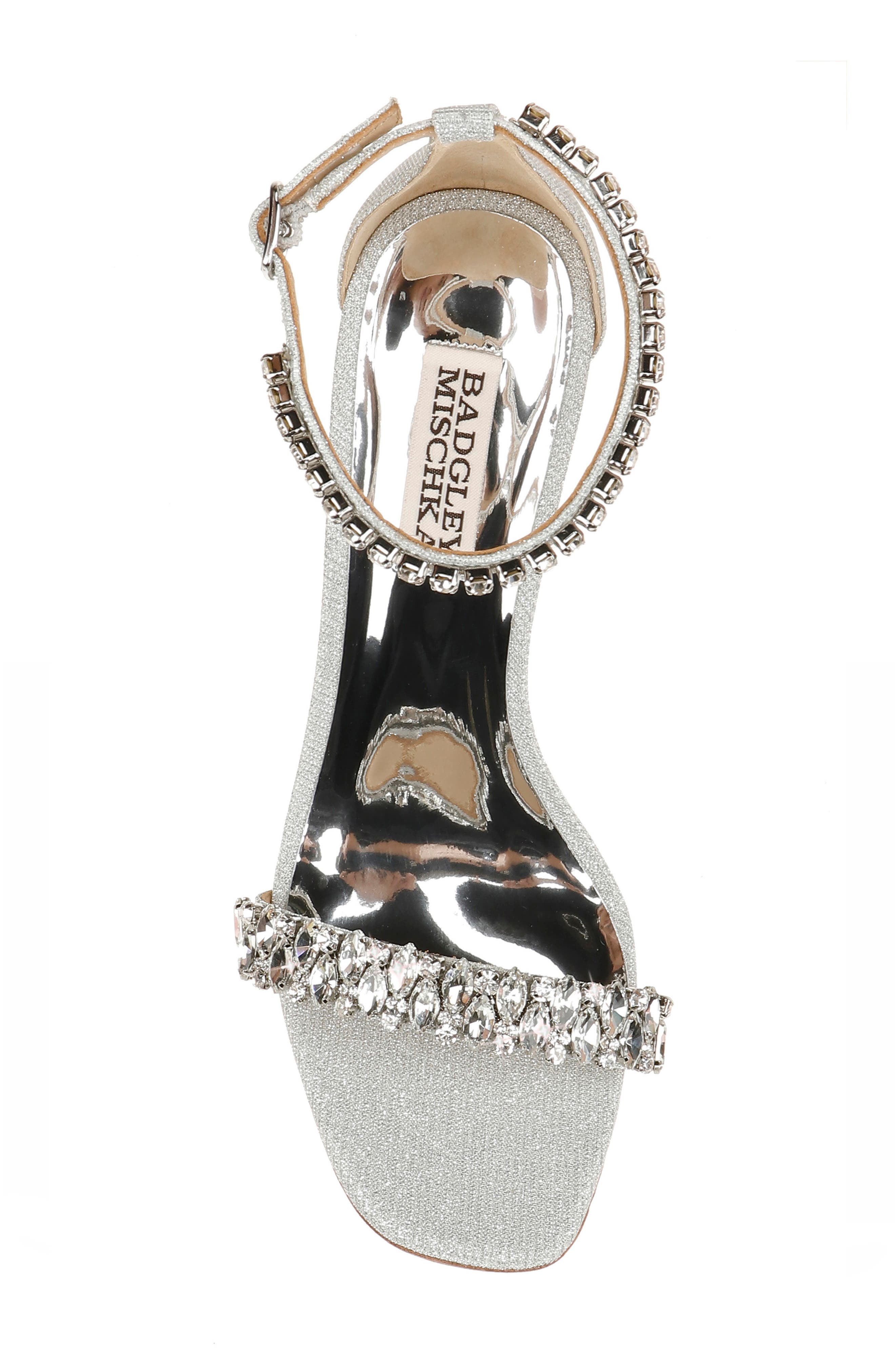 Badgley Mischka Collection Harriet Block Heel Sandal, Alternate, color, 