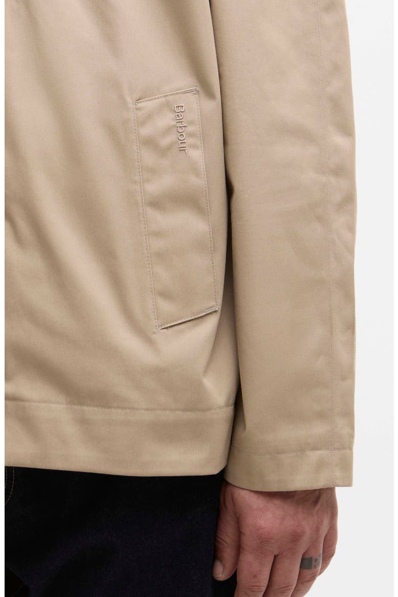 Rokig Waterproof Short Jacket, Alternate, color, WASHED STONE/ HIGHLIAND LAKE