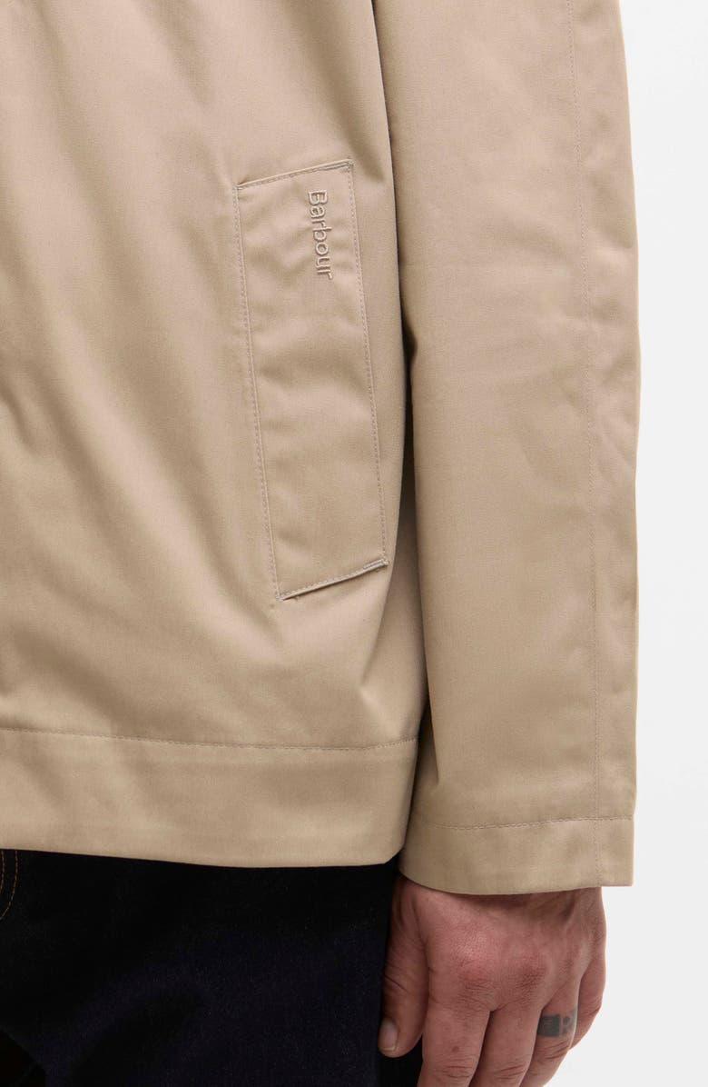 Barbour Rokig Waterproof Short Jacket, Alternate, color, Washed Stone/ Highliand Lake