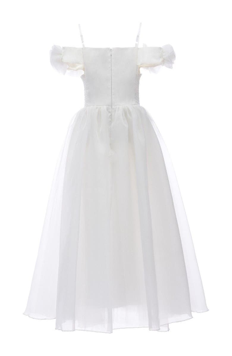 Tulleen Chloe Tulle Dress, Alternate, color, White