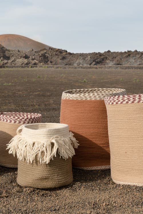 Lorena Canals Nomad Susa Basket In Sand