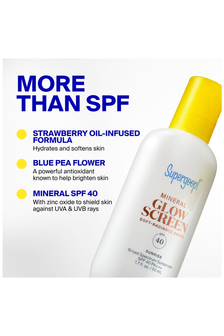 Mineral Glowscreen Soft-Radiance Drops SPF40, Alternate, color, GOLDEN HOUR
