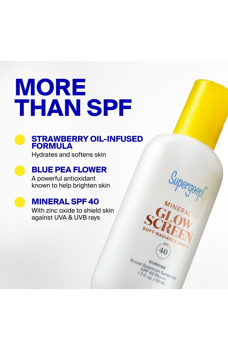 Supergoop!<sup>®</sup> Mineral Glowscreen Soft-Radiance Drops SPF40, Alternate, color,