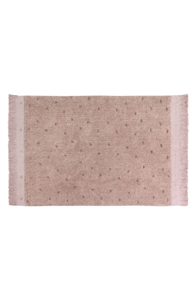 Lorena Canals Woods Symphony Washable Cotton Blend Rug, Main, color, 