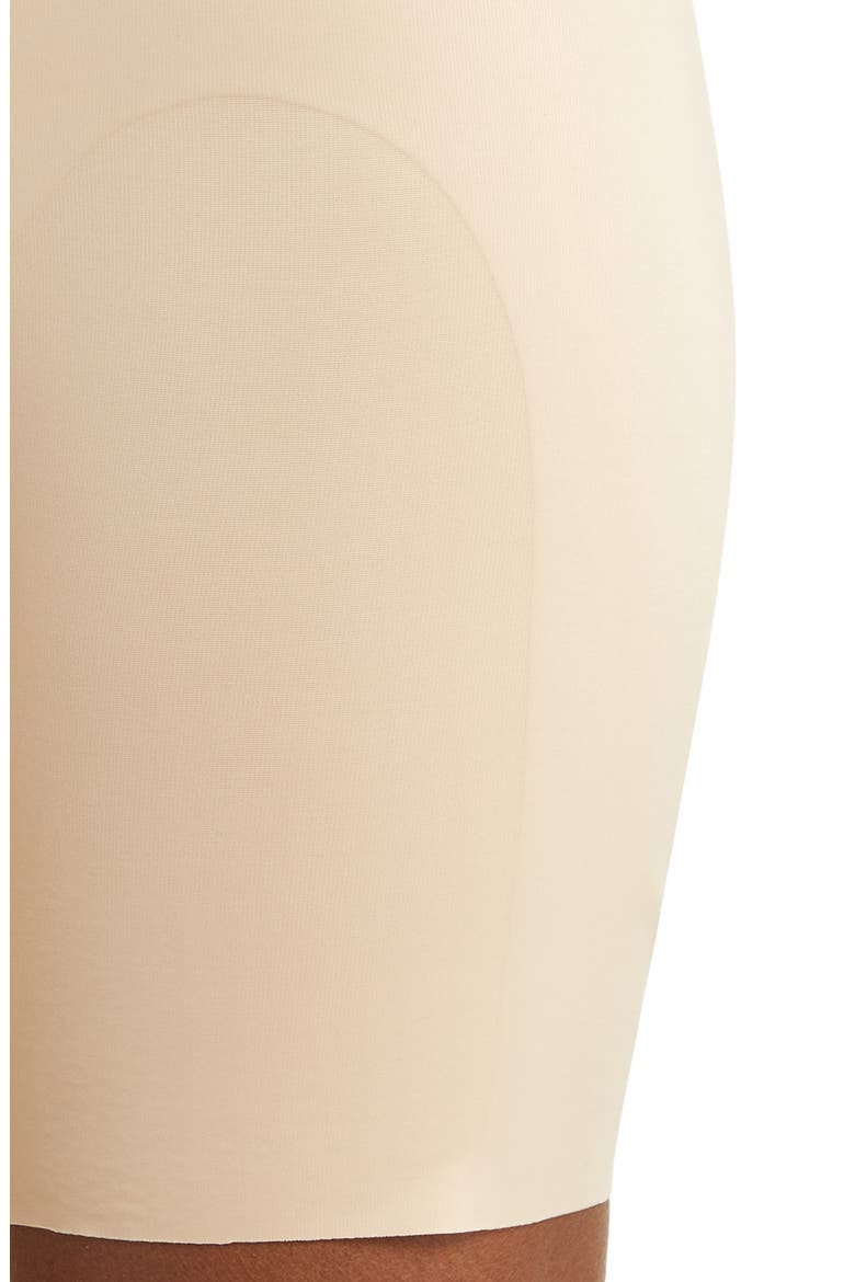 Basic Shaping High Waist Mid Thigh Shorts, Alternate, color, ULTRA NUDE