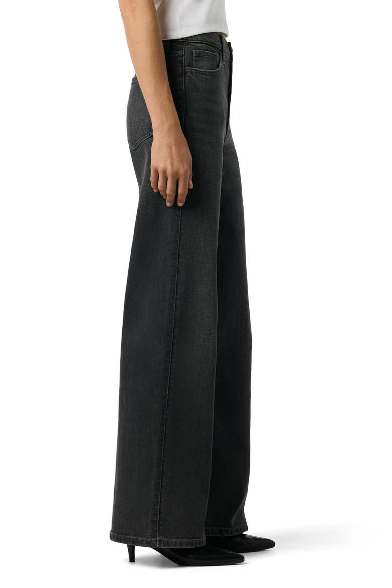 High Waist Wide Leg Jeans, Alternate, color, INES