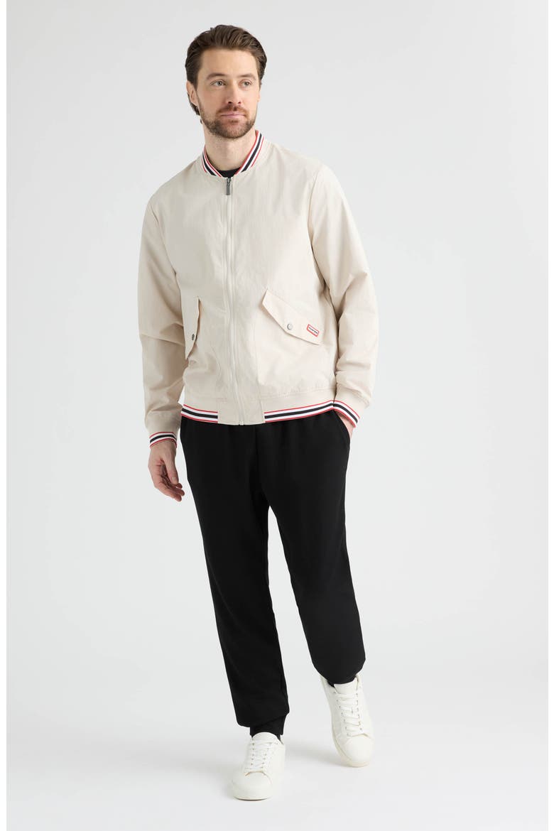 Gaston Water Repellent Bomber Jacket, Alternate, color, PUMICE STONE