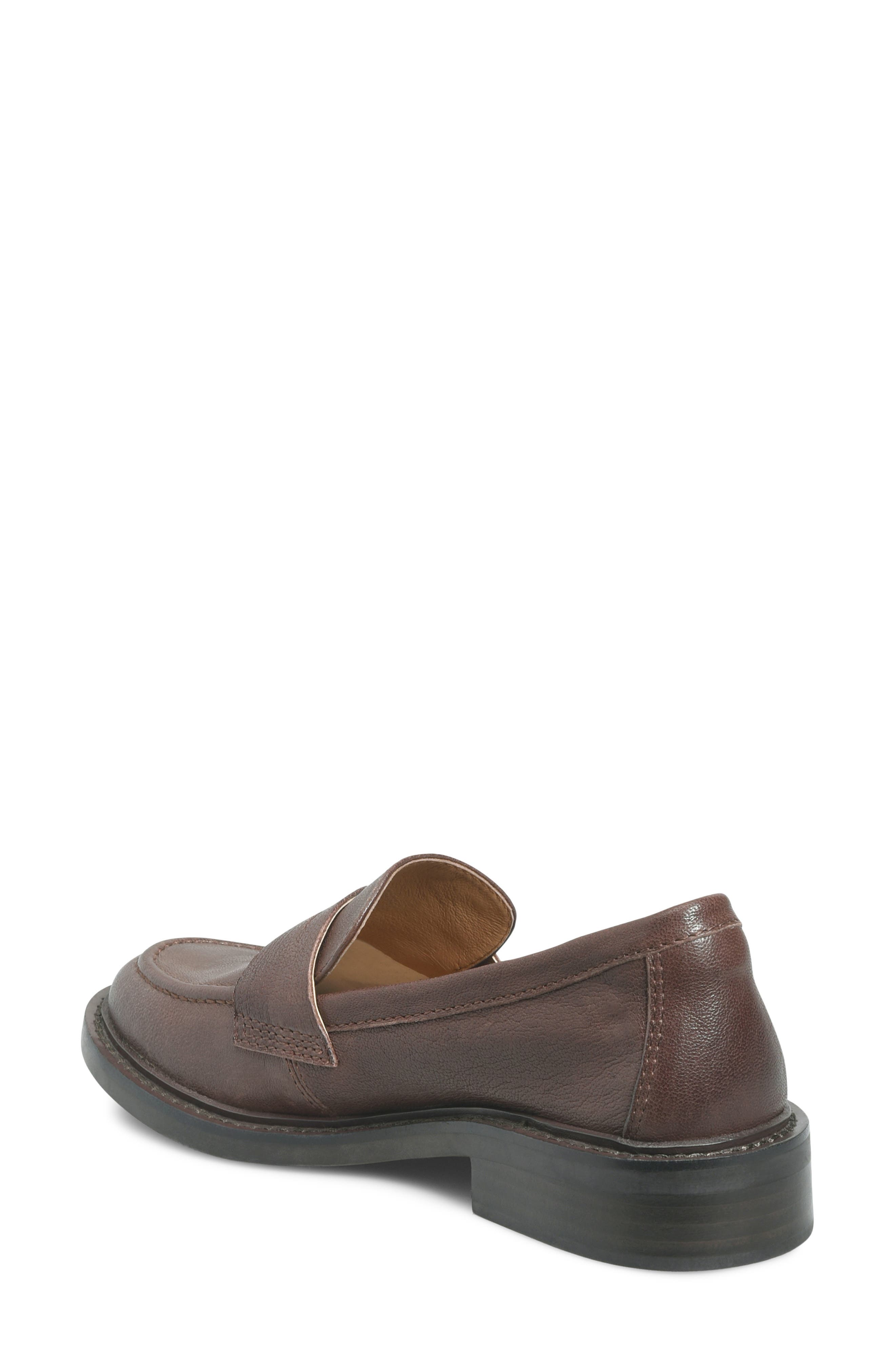 Söfft Mara Penny Loafer, Alternate, color, Cocoa Brown
