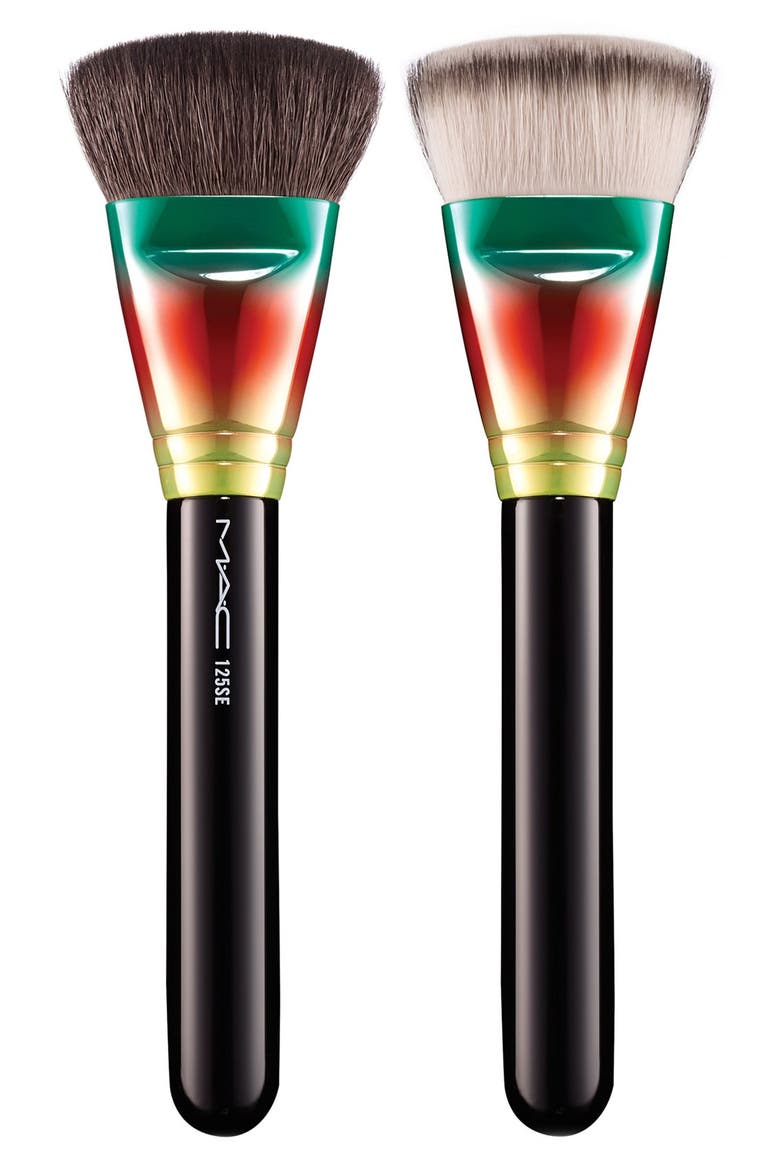M·A·C 'Wash & Dry' 125 Split Fibre Dense Face Brush, Main, color, NO COLOR