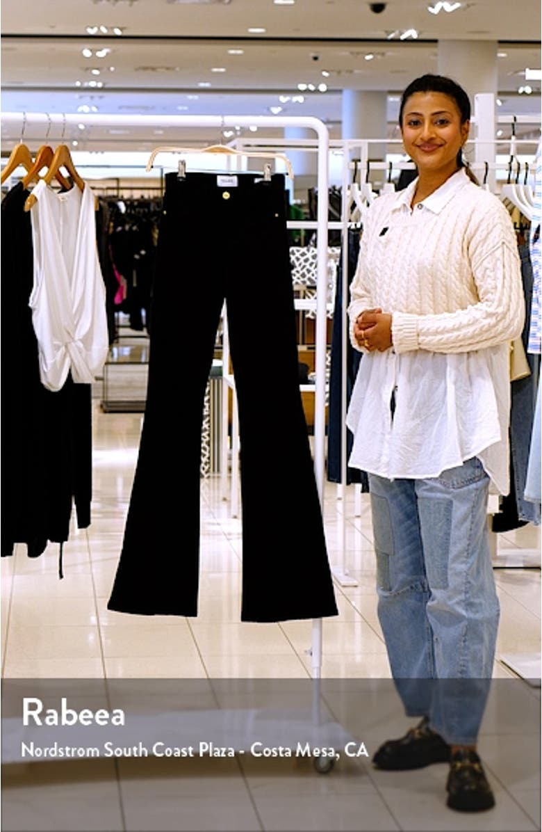 Le Pixie High Waist Flare Jeans, sales video thumbnail