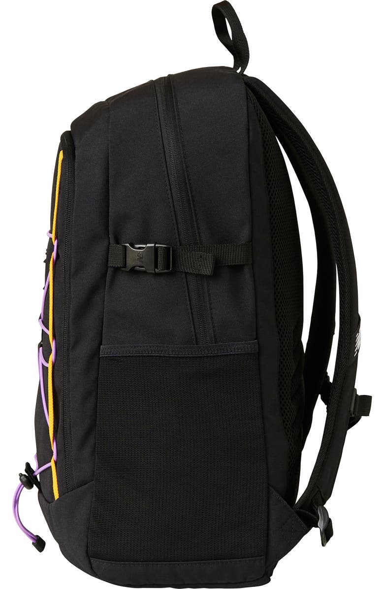 New Balance Terrain Bungee Backpack, Alternate, color, Black