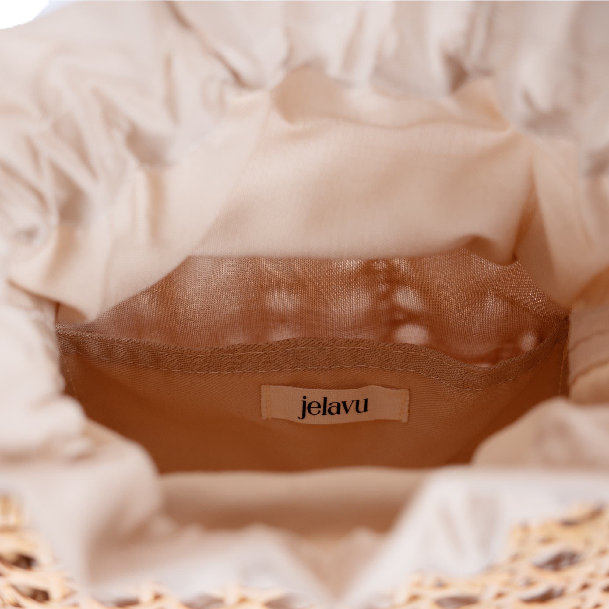 Jelavu Amalfi Wood Bead Handle Cane Satchel Bag, Alternate, color, 