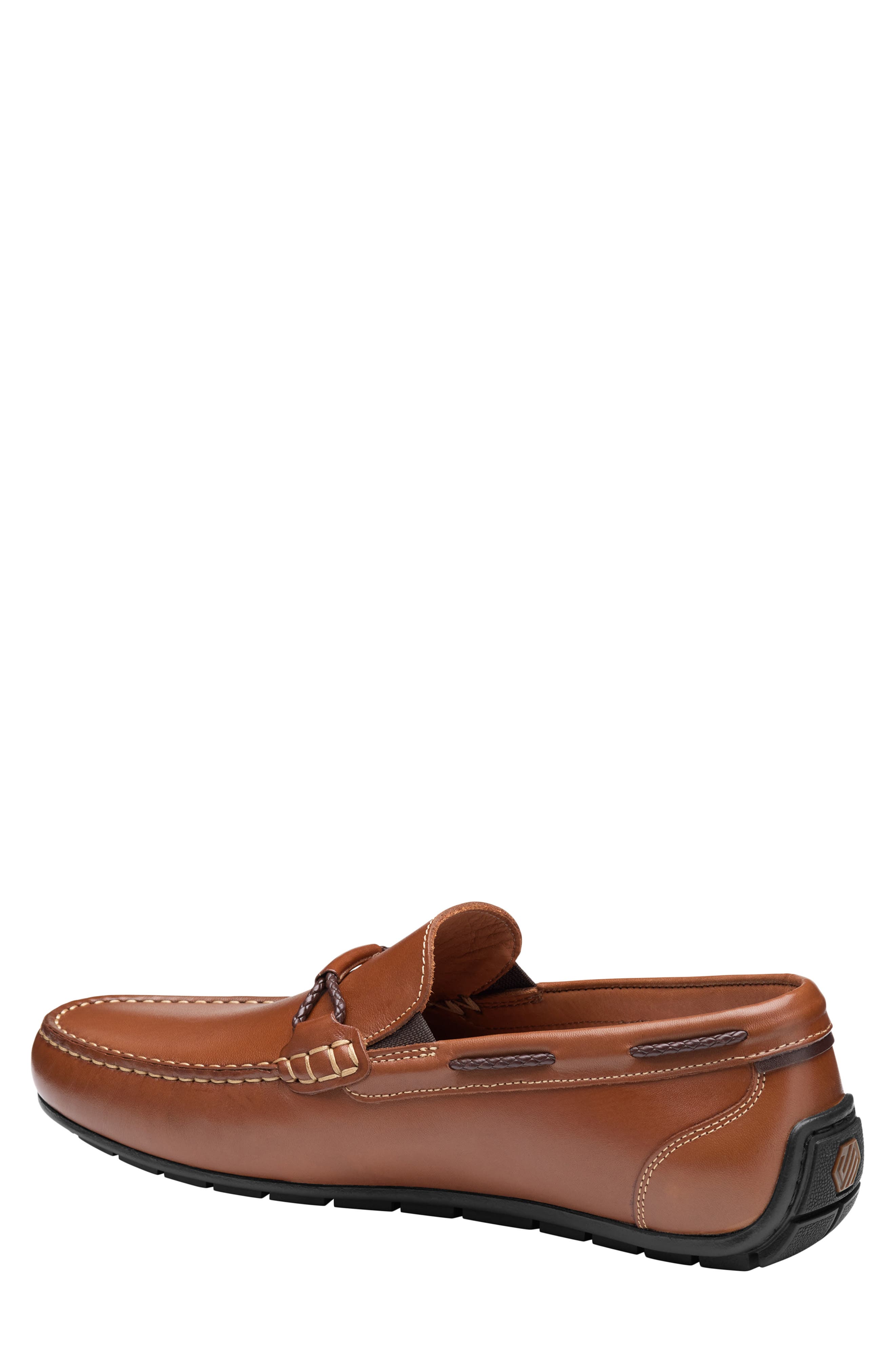 Johnston & Murphy Beck Driving Loafer, Alternate, color, Tan Full Grain