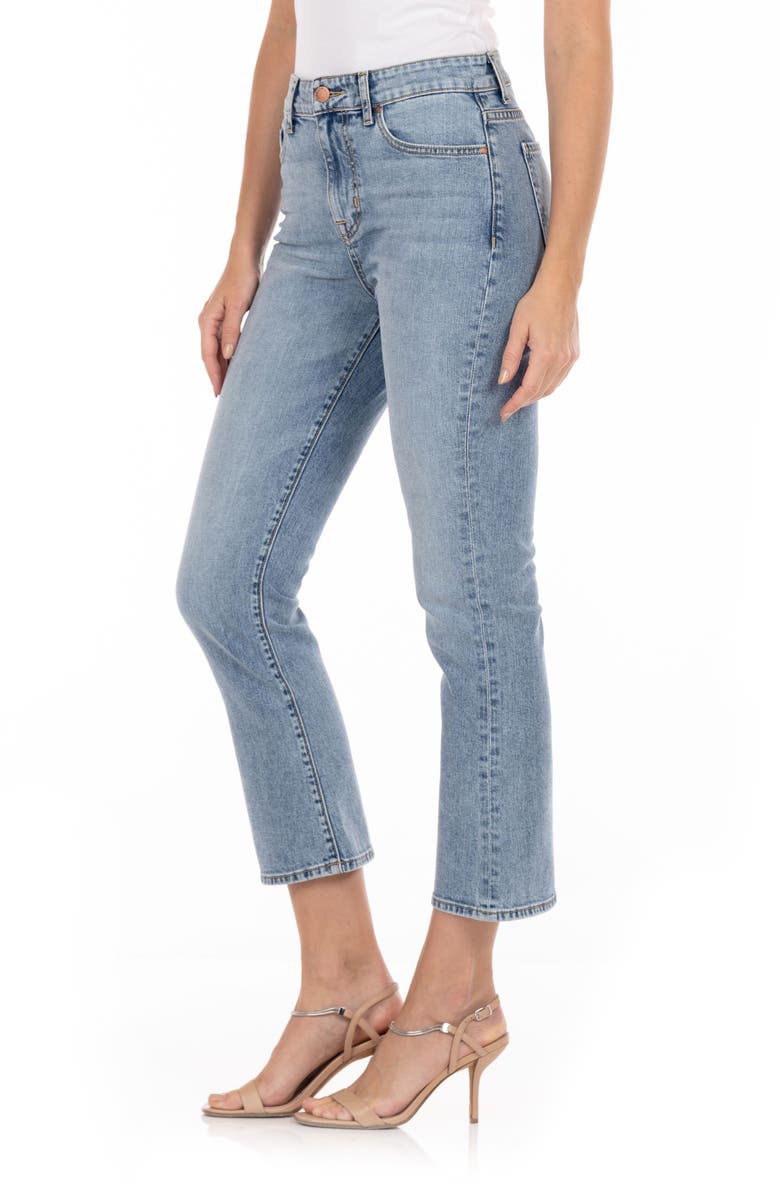 Fidelity Denim Juniper Crop Flare Jeans, Alternate, color, 