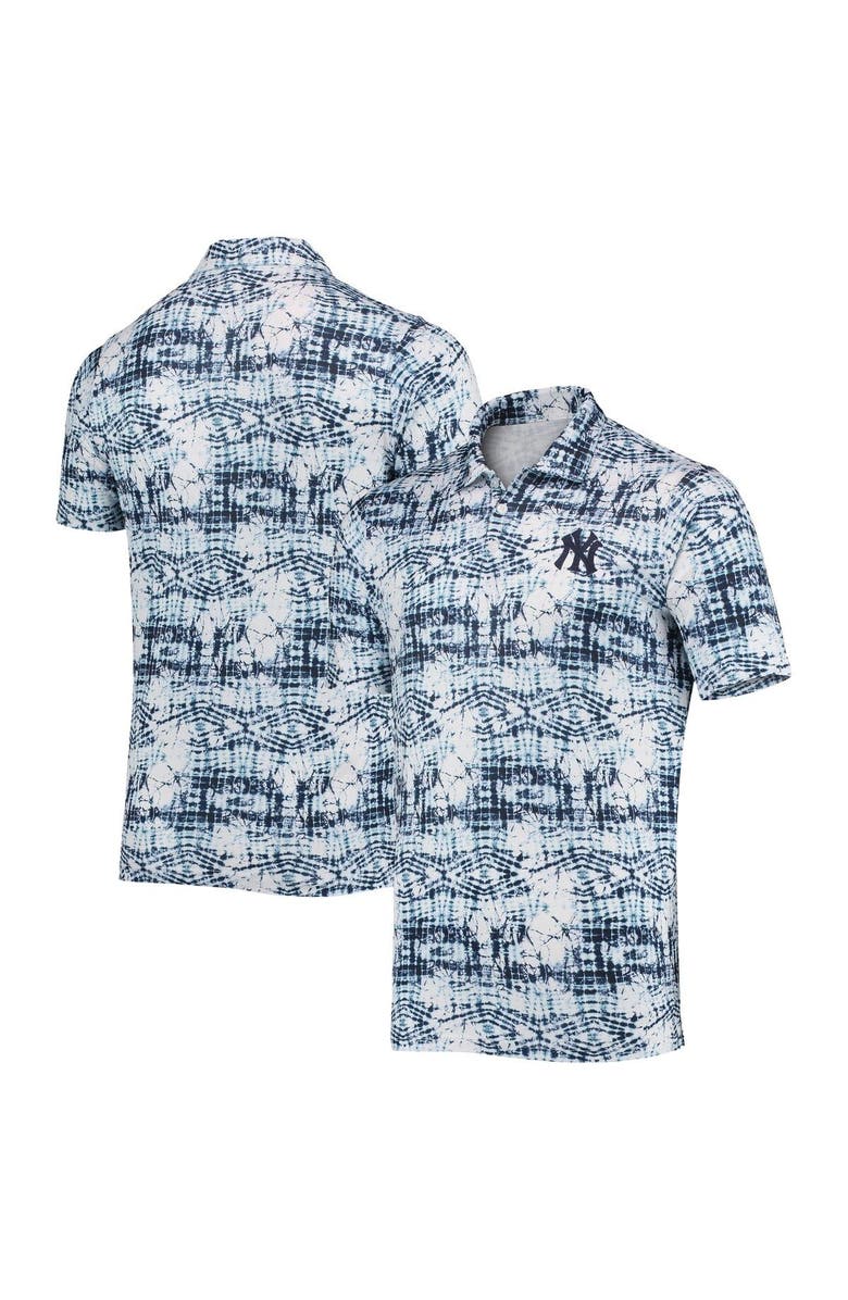 ANTIGUA Men's Antigua Navy New York Yankees Vivid Polo, Main, color, Navy
