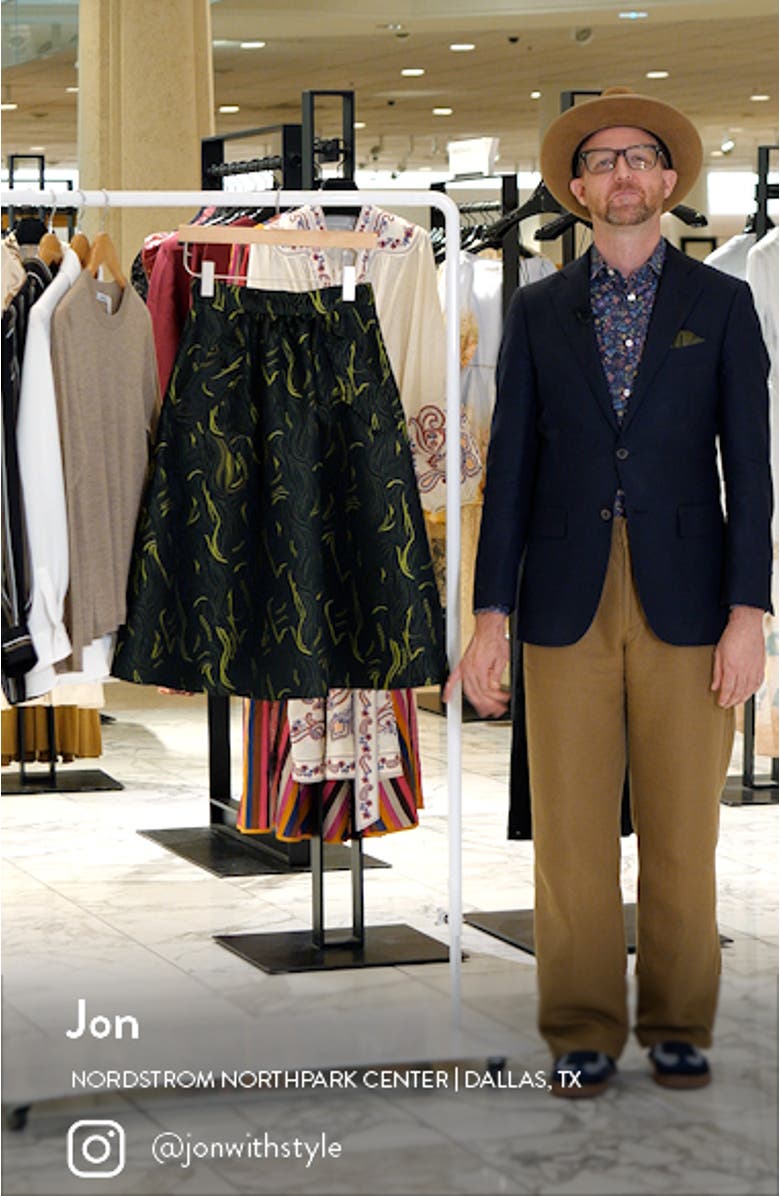 Cellula Logo Embroidery Skirt, sales video thumbnail