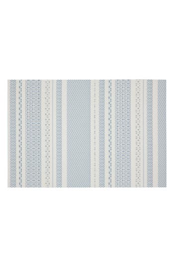 Dainty Home Set Of 6 Vinyl Placemats In Blue
