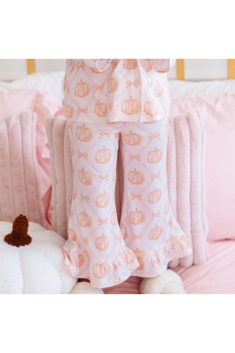 Pumpkin Trellis Lounge Set, Alternate, color, Soft Pale Pink