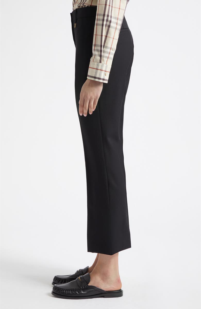 Burberry Leontine Pants, Alternate, color, Black