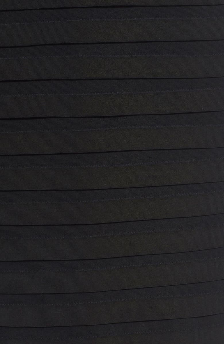 Adrianna Papell Shutter Pleat Jersey Sheath Dress, Alternate, color,