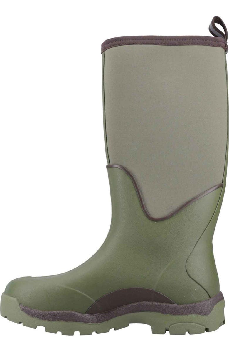 MUCK Unisex Calder Tall Boot, Alternate, color, Olive
