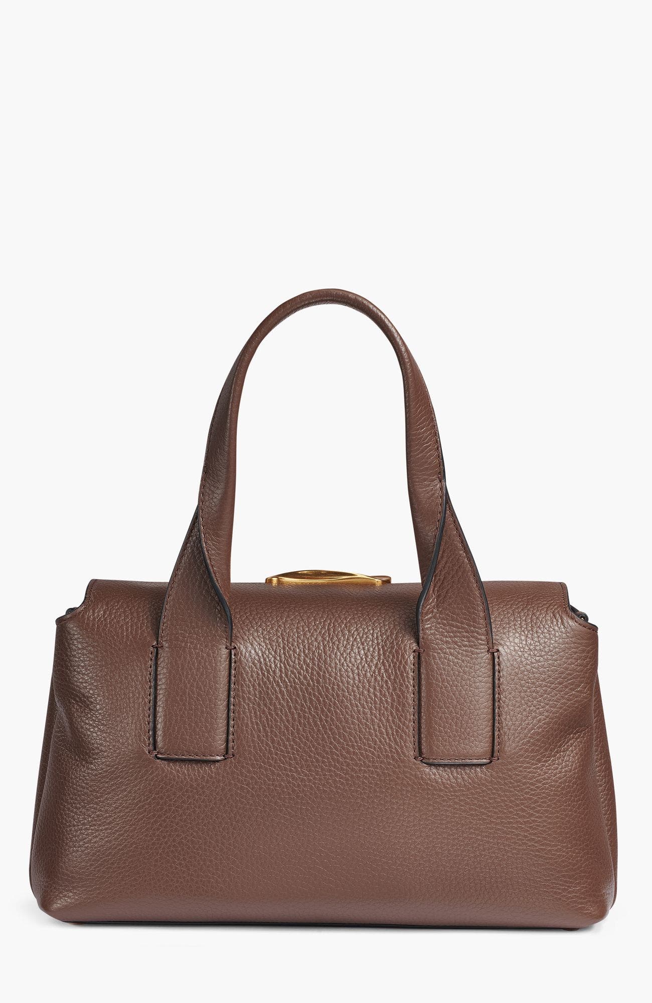 Amagansett Satchel, Alternate, color, UMBER