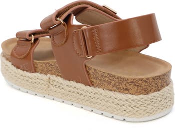 Kids' Espadrille Platform Wedge Sandal