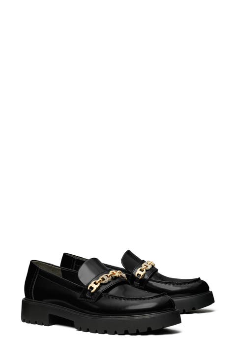 Gemini Embellished Lug Sole Loafer (Women)