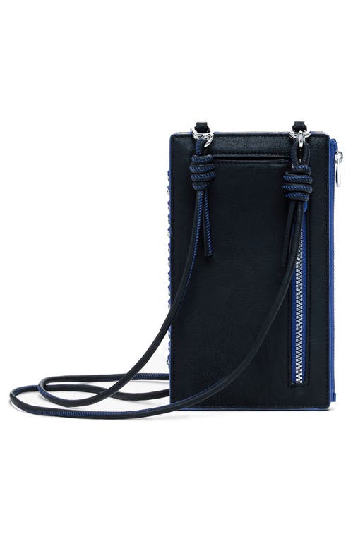 Desigual Faux Leather Crossbody Bag In Black