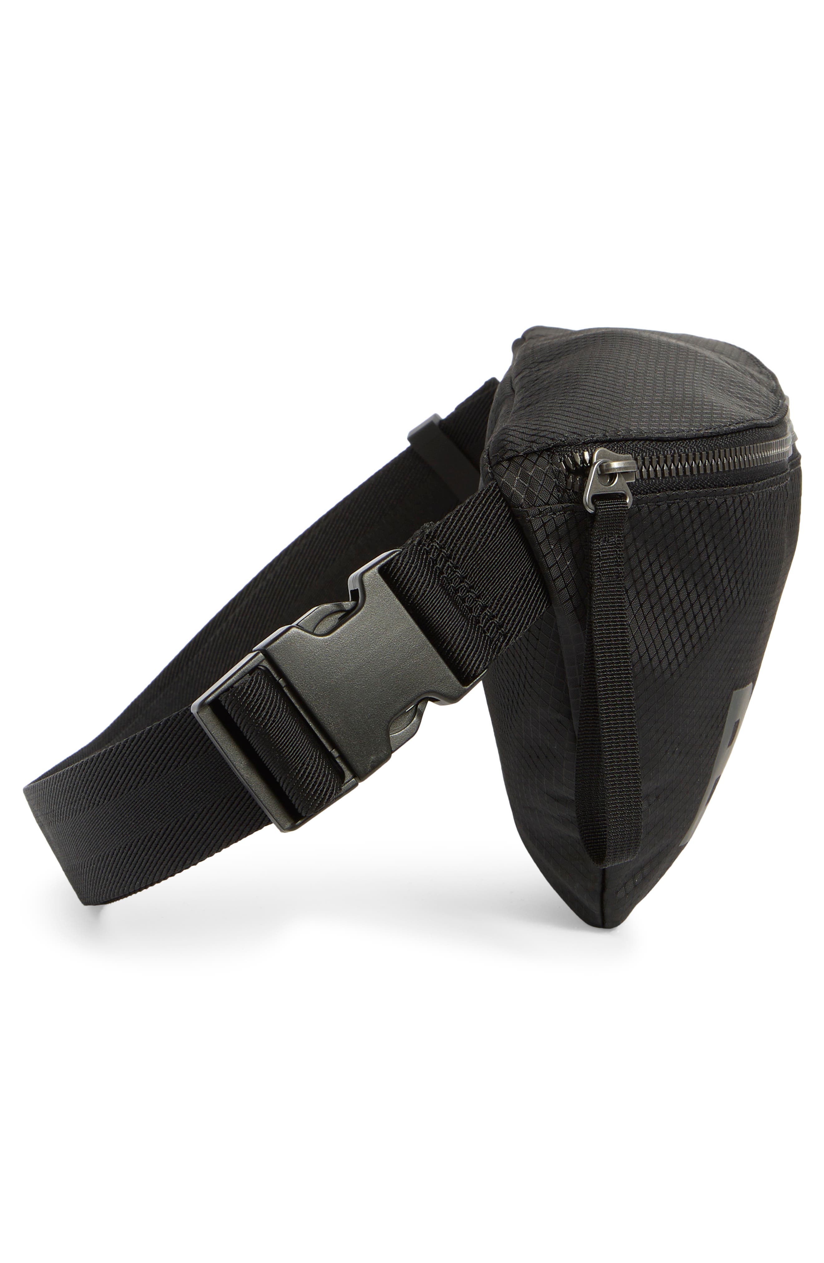 BOSS Pixel Recycled Belt Bag, Alternate, color, Black