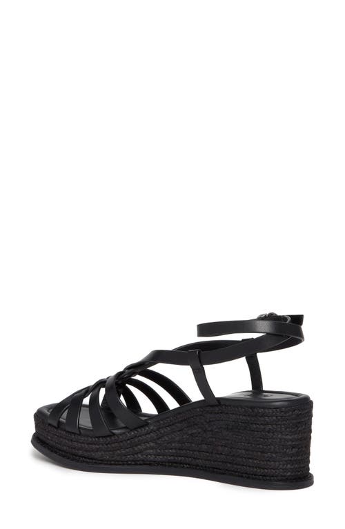 PAIGE PAIGE JILL ESPADRILLE ANKLE STRAP PLATFORM WEDGE SANDAL