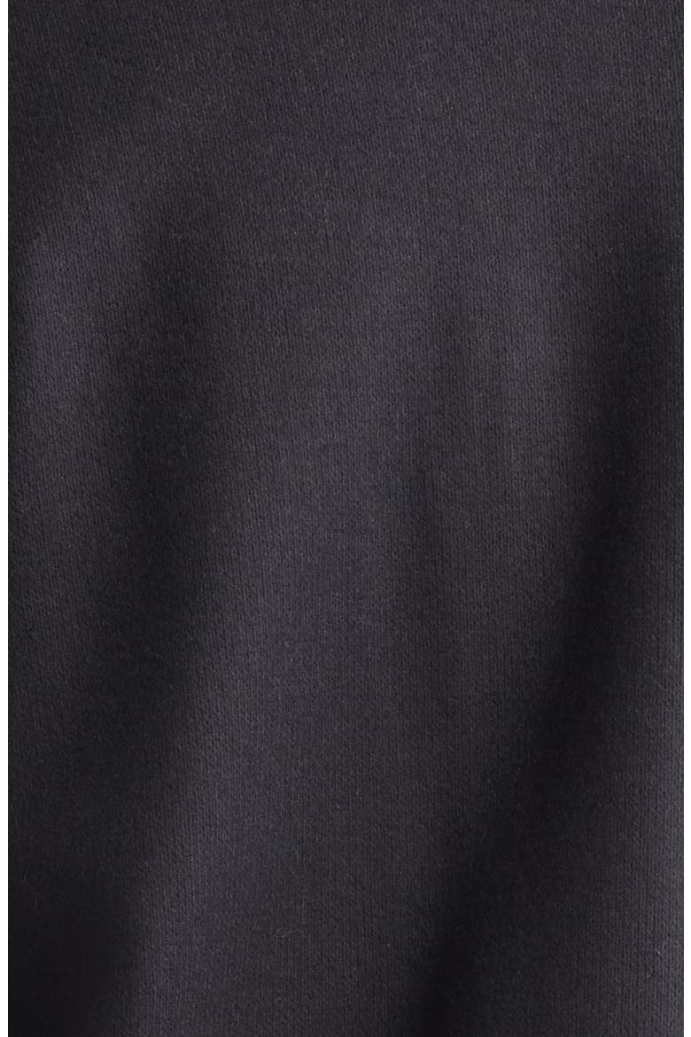 Boiled Wool Blend Jersey Bomber Jacket, Alternate, color, NAVY