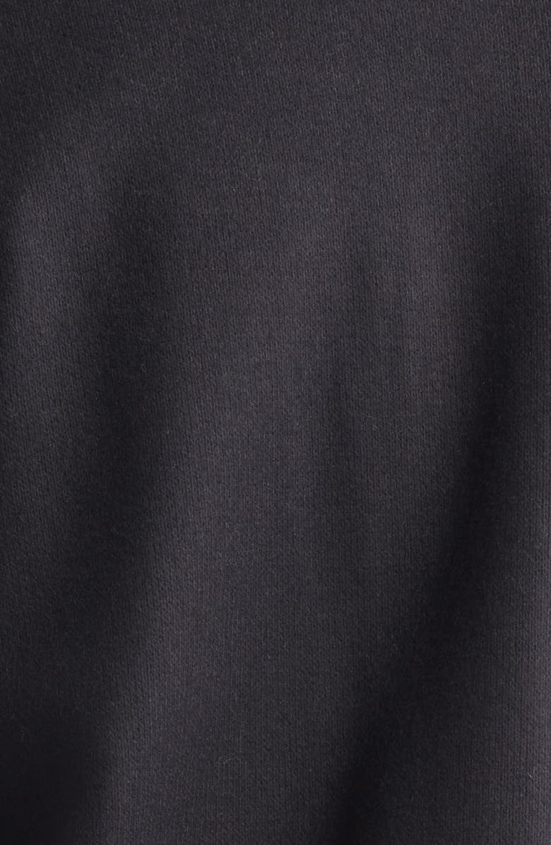 Sunspel Boiled Wool Blend Jersey Bomber Jacket, Alternate, color, Navy