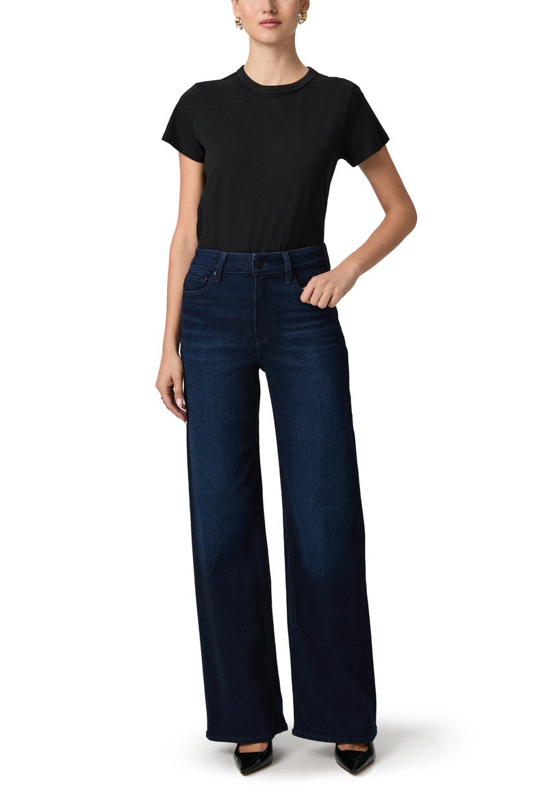Anessa High Waist Wide Leg Jeans, Alternate, color, SUSSEX