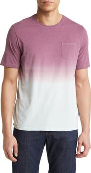 Stone Rose Dip Dye Pocket T-Shirt