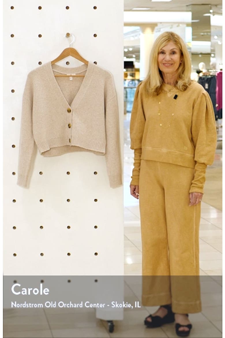 Crop Cardigan video
