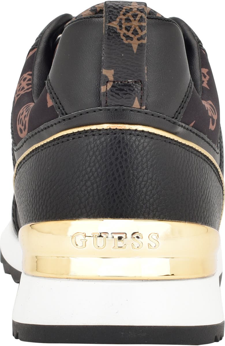 GUESS Kadlin Sneaker, Alternate, color, Black