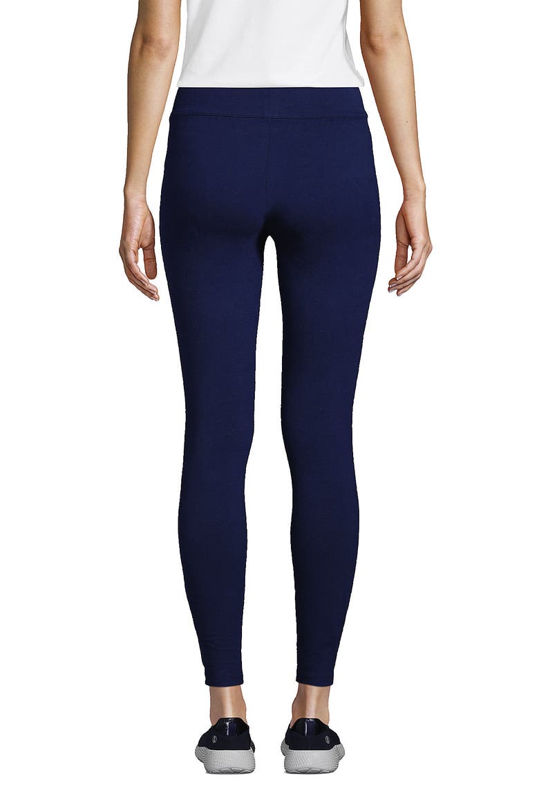 Starfish Mid Rise Knit Leggings, Alternate, color, Deep Sea Navy