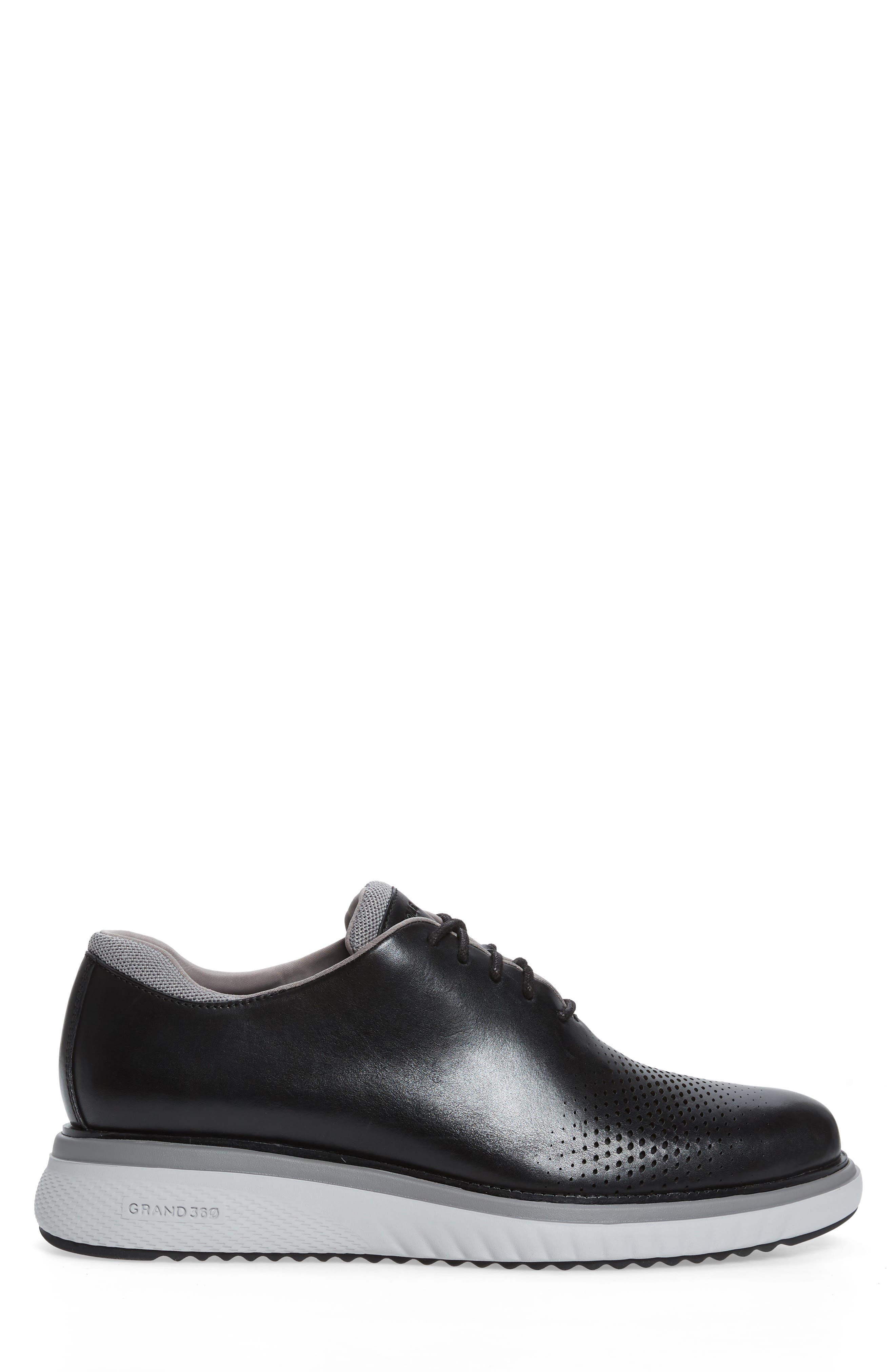 ZerøGrand Eon Wingtip, Alternate, color, BLACK LEATHER/ WHITE